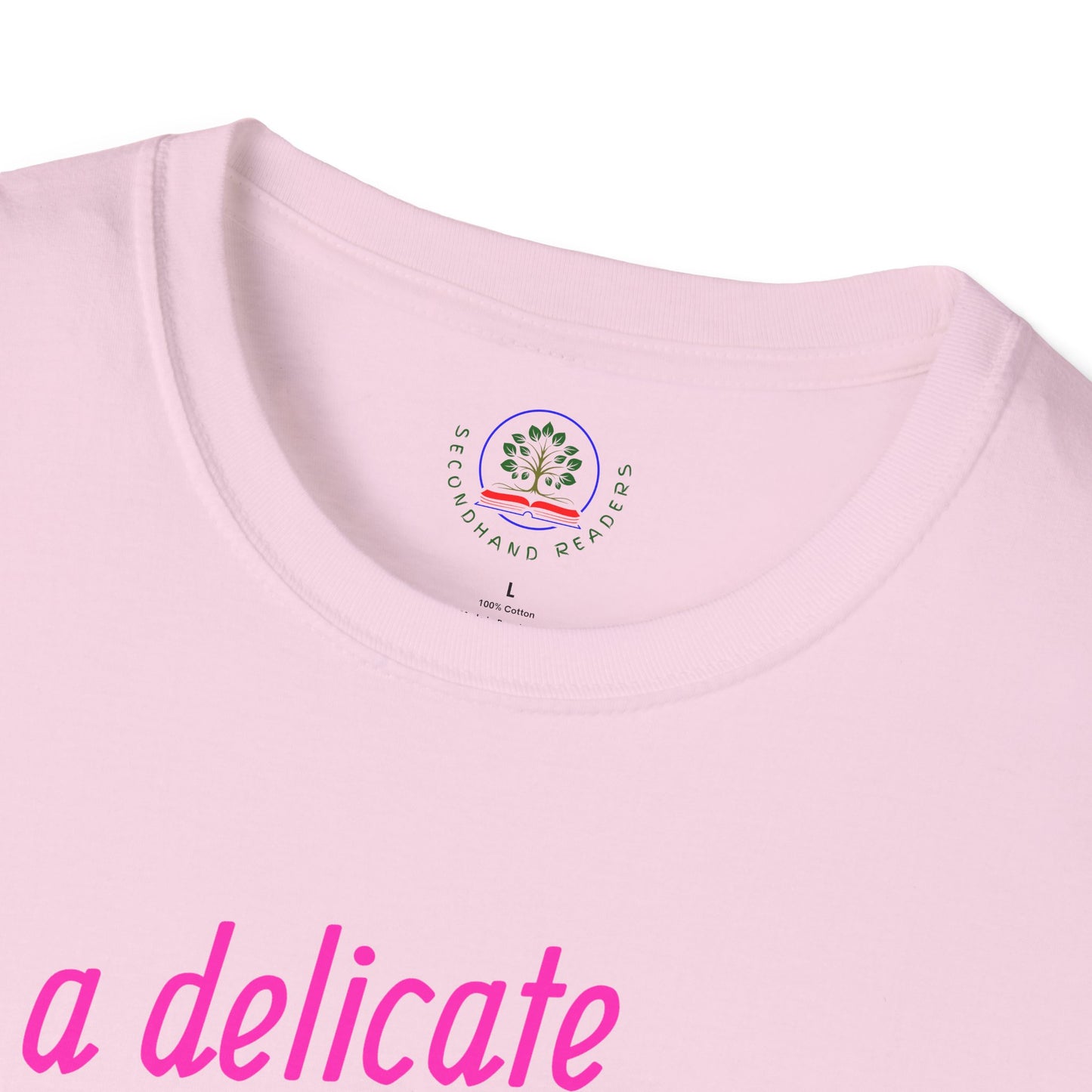 Sarcastic Floral T-Shirt, Delicate Flower Top, Unisex Tee, Funny Graphic Tee