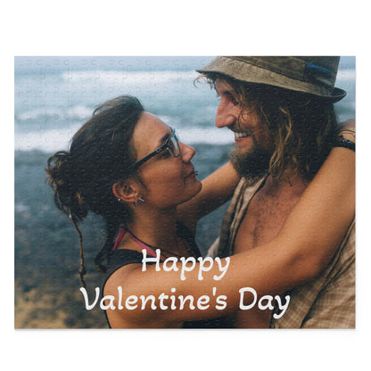 Custom Couples Photo Puzzle 120-252-500 Piece Puzzle, Personalized Valentines Day Gift