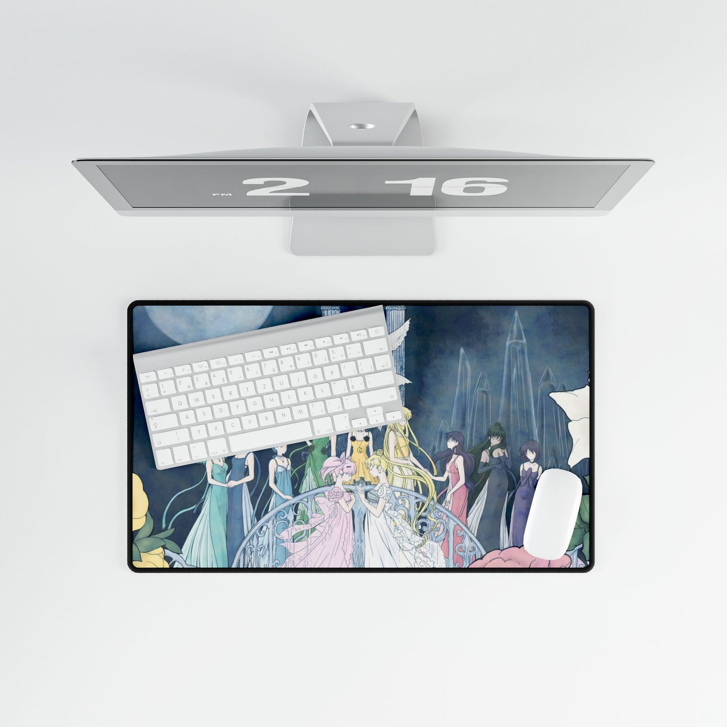 Moon Kingdom Desk Mat, Sailor Moon Playmat, Gaming Accessories, MTG TCG, Manga & Anime Inspired