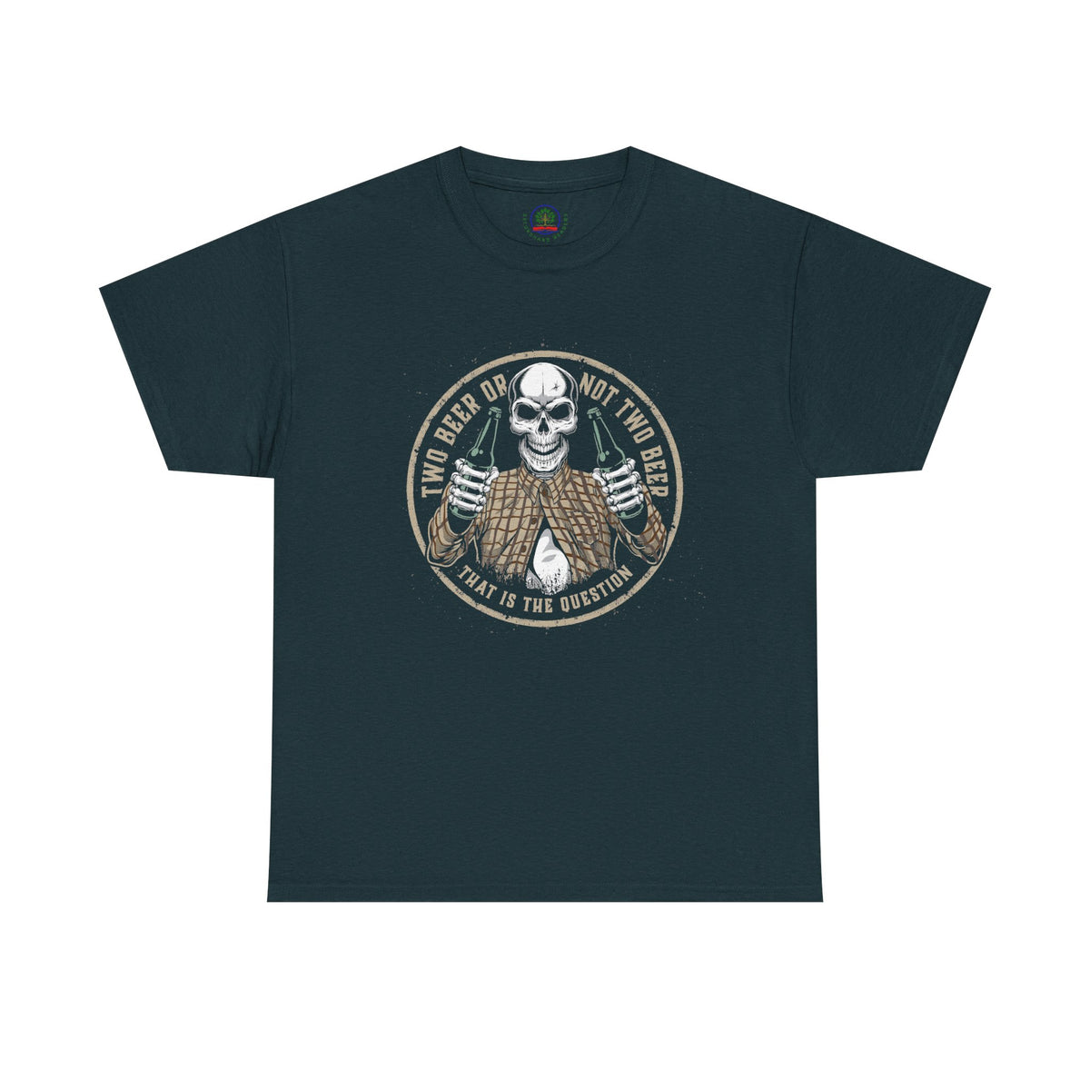Funny Halloween Skeleton Tee, Two Beer or not Two Beer, Halloween Party Shirt