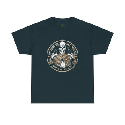 Funny Halloween Skeleton Tee, Two Beer or not Two Beer, Halloween Party Shirt