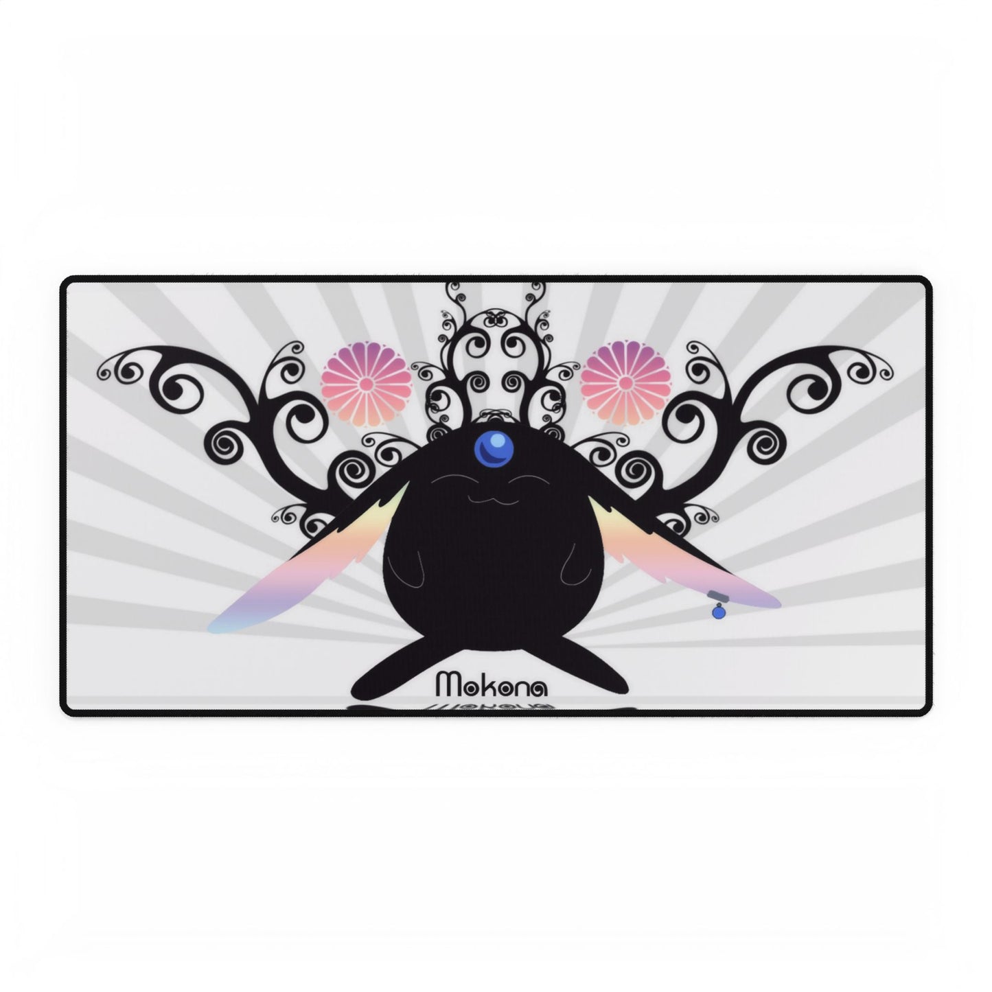 Anime-Inspired Tsubasa Chronicle Desk Mat | Black Mokona Playmat, MTG TCG