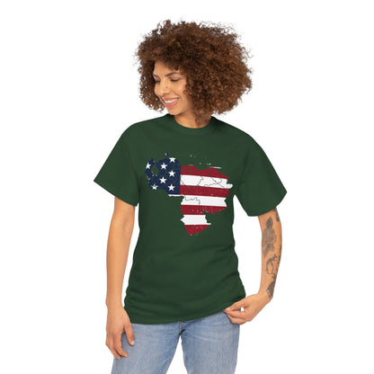 Venezuelan American Pride T-Shirt | Venezuelans in USA Tee