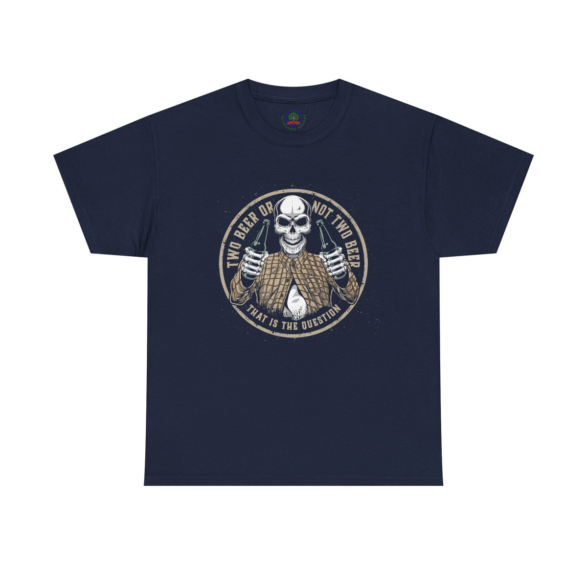 Funny Halloween Skeleton Tee, Two Beer or not Two Beer, Halloween Party Shirt