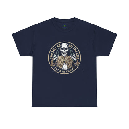 Funny Halloween Skeleton Tee, Two Beer or not Two Beer, Halloween Party Shirt