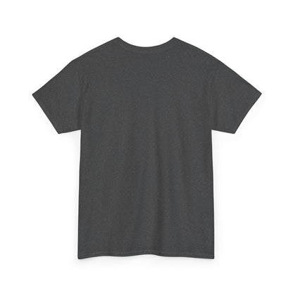 Raccoon with crowbar graphic T-shirt featuring the phrase "Some People Have Guardian Angels" in black print on a casual cotton tee.