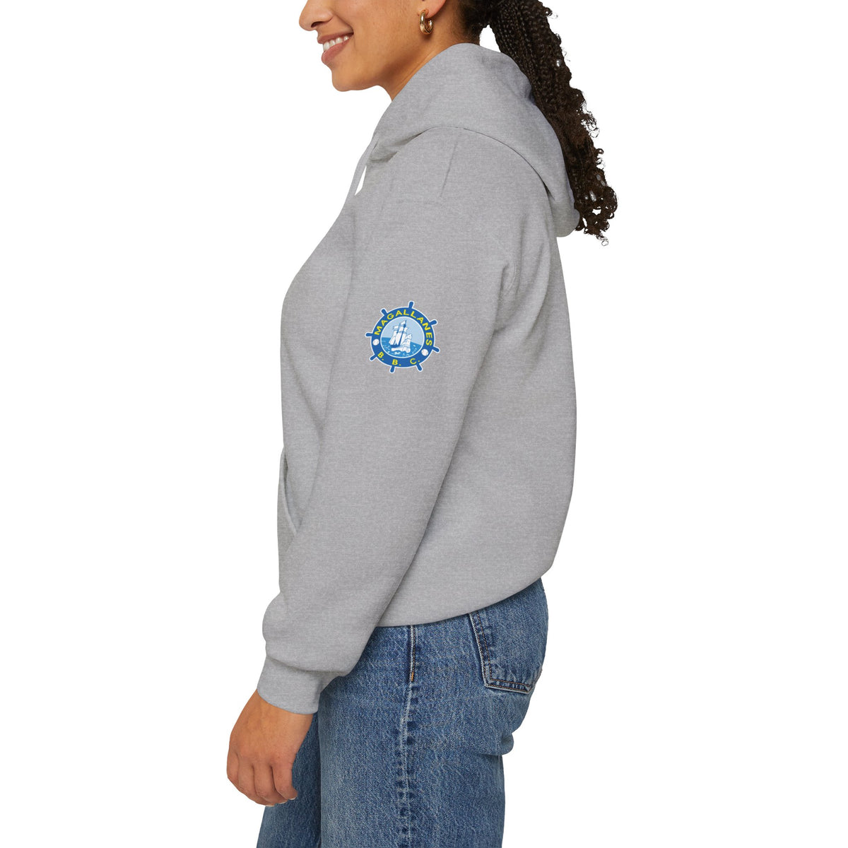 Venezuelan Baseball Fan, Navegantes del Magallanes Unisex Heavy Blend™ Hooded Sweatshirt