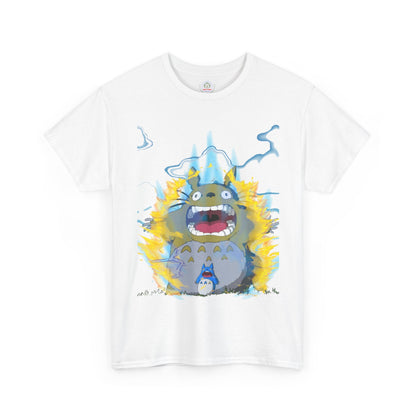 Anime Totoro Super Saiyan Unisex T-Shirt, Studio Ghibli Fun Dragon Ball