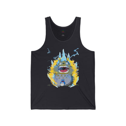 Anime Tank Top, Studio Ghibli Shirt, Totoro Super Saiyan Dragon Ball Unisex