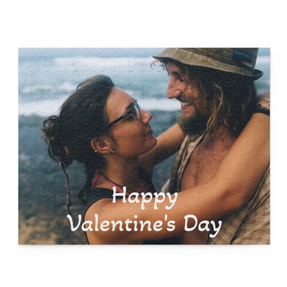 Custom Couples Photo Puzzle 120-252-500 Piece Puzzle, Personalized Valentines Day Gift