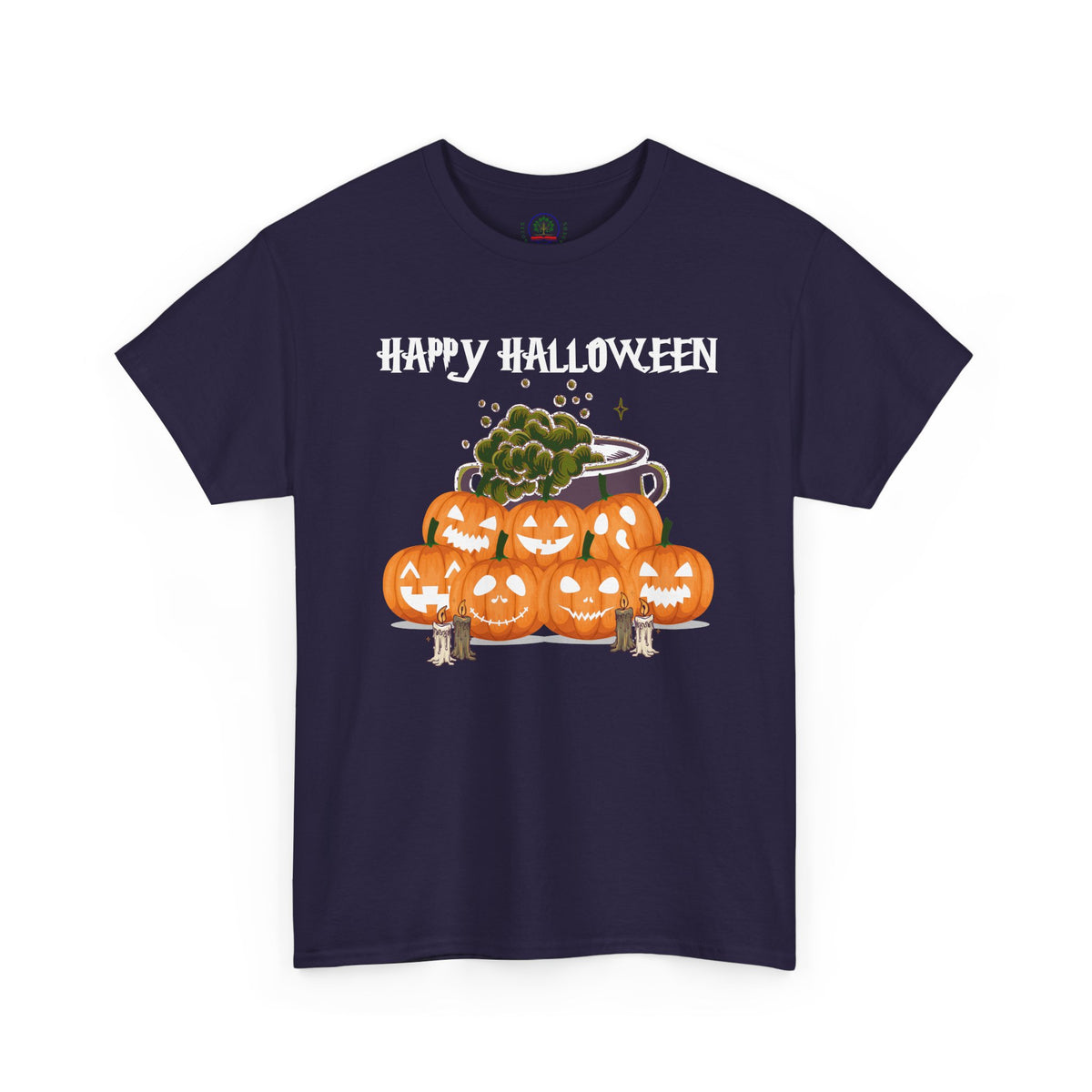 Happy Halloween Unisex Tee, Funny Pumpkin Shirt, Fall Apparel, Spooky Season - Secondhand Readers