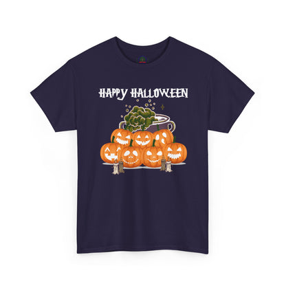 Happy Halloween Unisex Tee, Funny Pumpkin Shirt, Fall Apparel, Spooky Season - Secondhand Readers