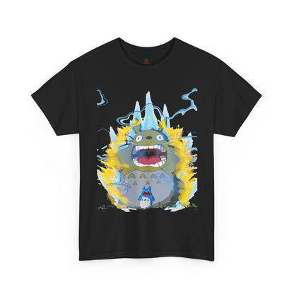 Anime Totoro Super Saiyan Unisex T-Shirt, Studio Ghibli Fun Dragon Ball