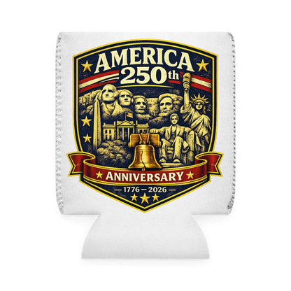 America 250th Anniversary Patriotic Can Cooler Sleeve | USA 250th