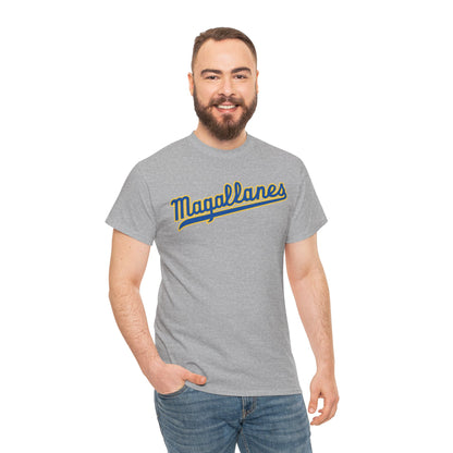 Venezuelan Navegantes del Magallanes baseball fan T-shirt in softstyle fabric, unisex design with team logo and vibrant colors