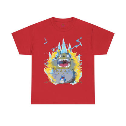 Anime Totoro Super Saiyan Unisex T-Shirt, Studio Ghibli Fun Dragon Ball