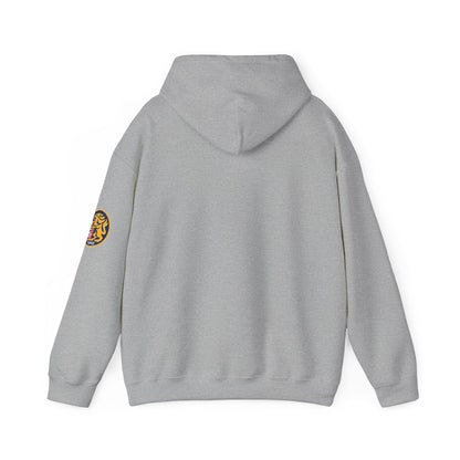 Venezuelan Baseball Fan, Leones del Caracas Unisex Heavy Blend™ Hooded Sweatshirt