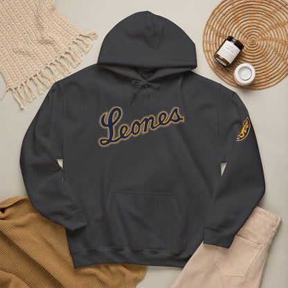 Venezuelan Baseball Fan, Leones del Caracas Unisex Heavy Blend™ Hooded Sweatshirt