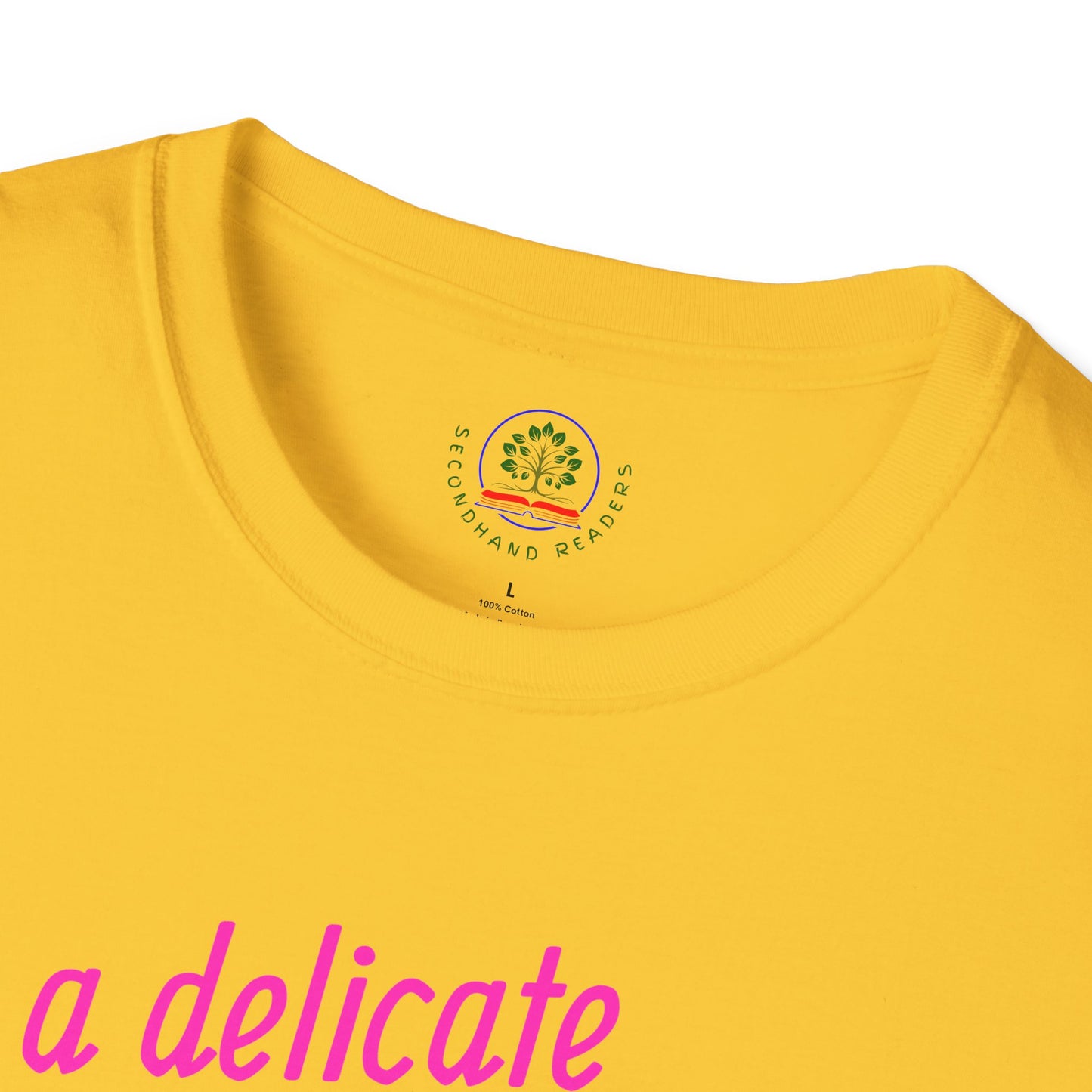 Sarcastic Floral T-Shirt, Delicate Flower Top, Unisex Tee, Funny Graphic Tee