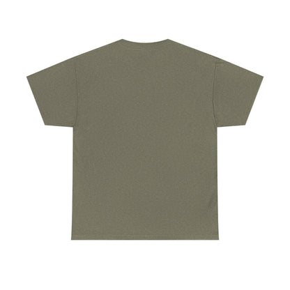Respect the Locals Bison patch T-shirt featuring a bison graphic, ideal for hiking and camping souvenirs, by Printify.