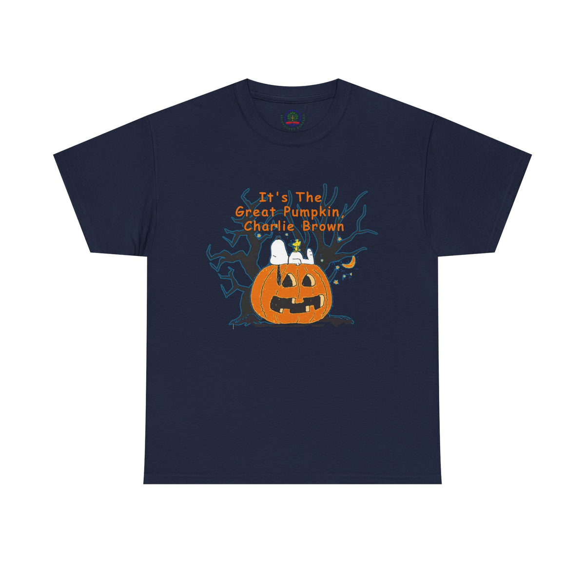 Pumpkin Tee, Spooky Fall T-Shirt, Halloween Charlie Brown Shirt, Snoopy - Secondhand Readers