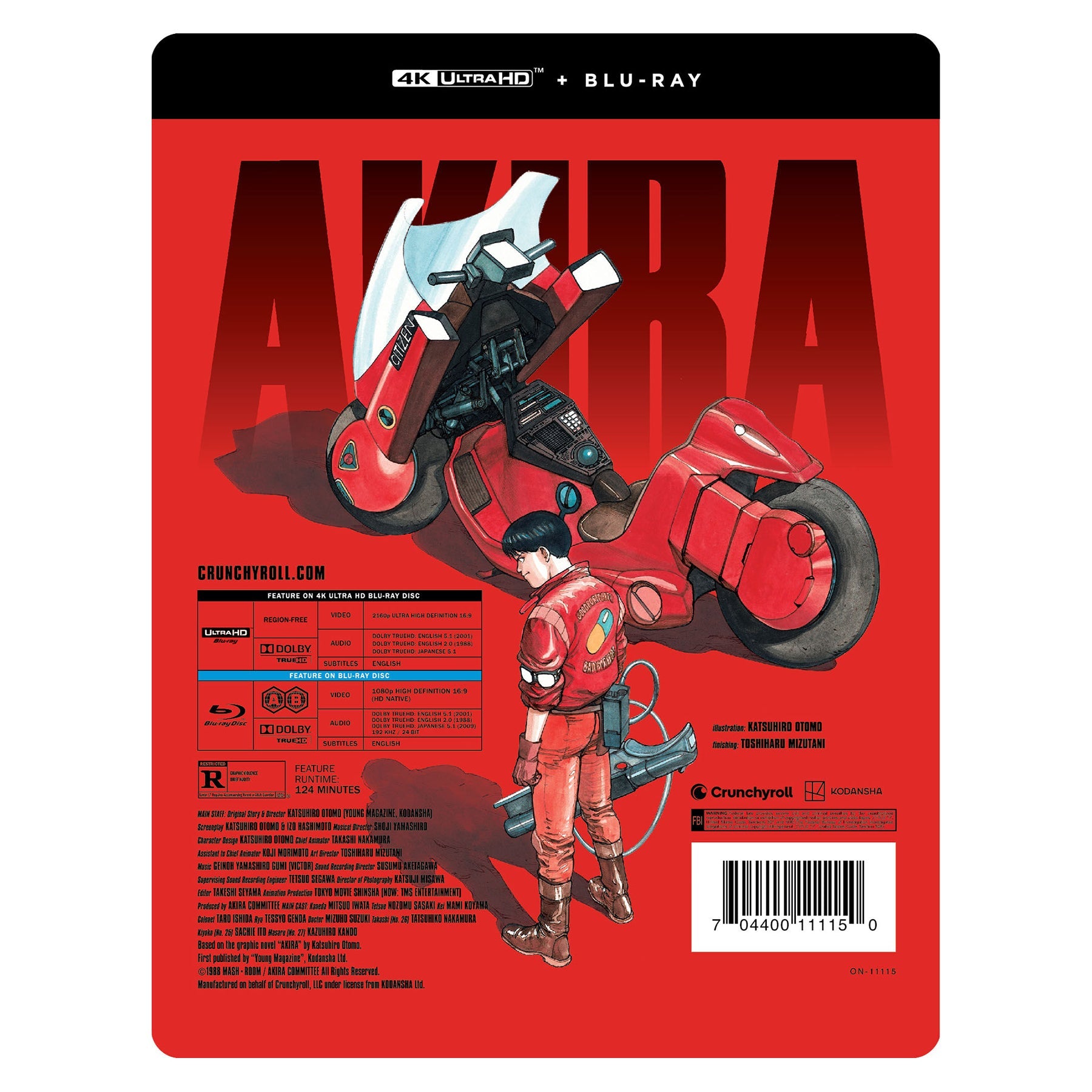 Akira - SteelBook - 4K + Blu-ray - Secondhand Readers