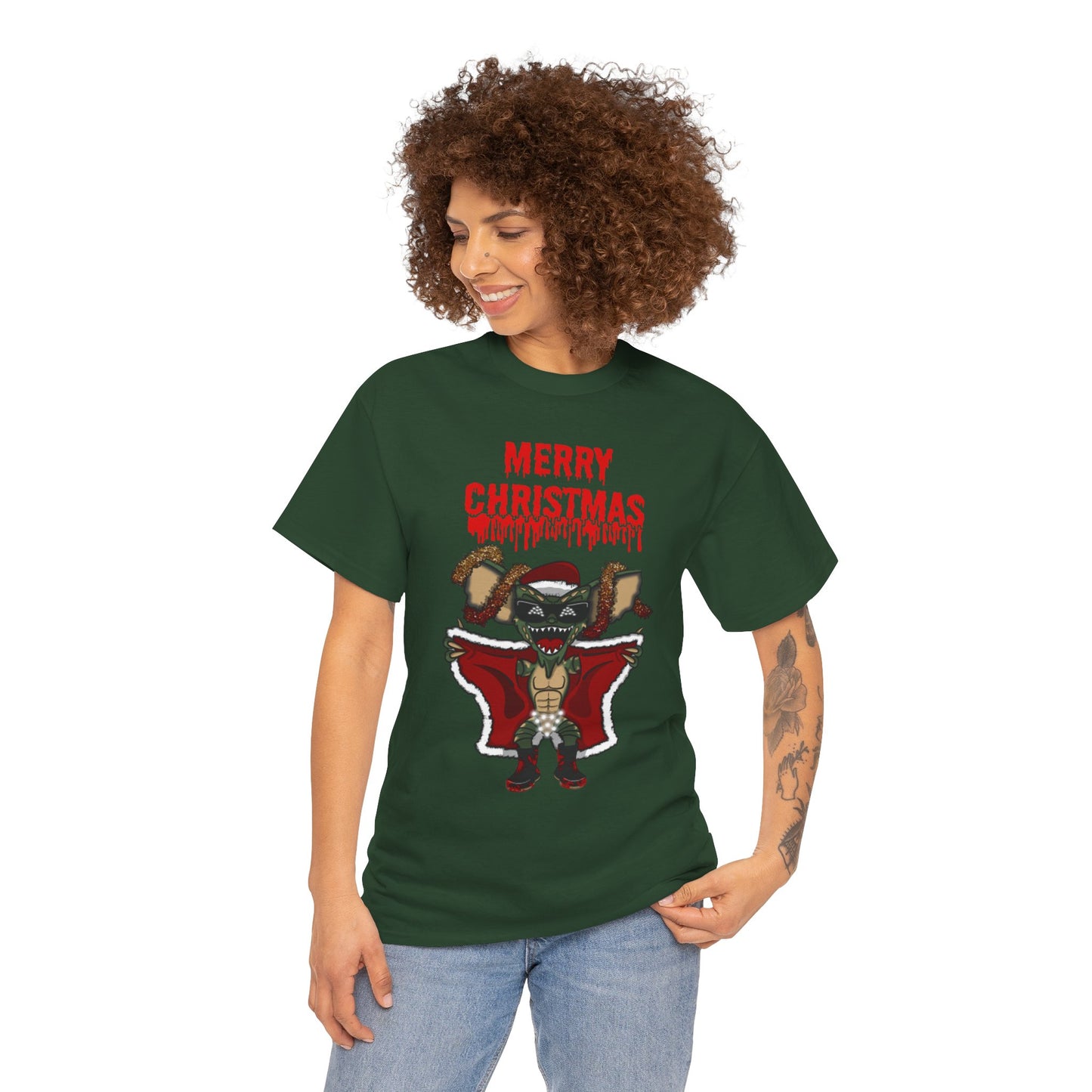 Retro Gremlins Christmas Tee | Horror X-mas T-Shirt