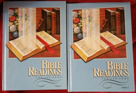 Bible Readings For The Home - 2 Volume [Hardcover] Contributed by a Large Number of Bible Scholars - Secondhand Readers