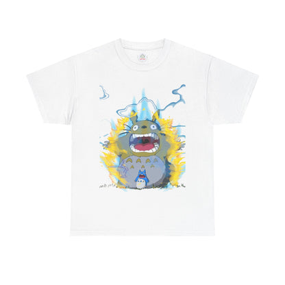 Anime Totoro Super Saiyan Unisex T-Shirt, Studio Ghibli Fun Dragon Ball