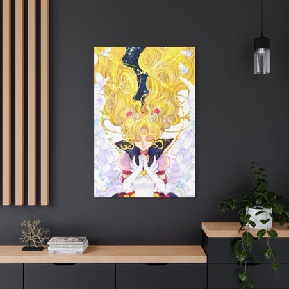 Anime Canvas, Eternal Sailor Moon Wall Art, Satin Print, Stretched Painting