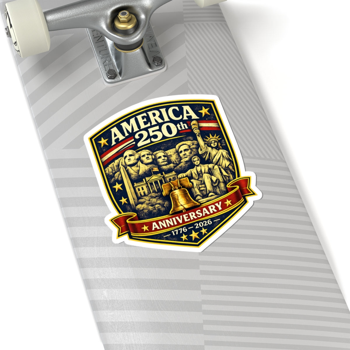America 250th Anniversary Crest Kiss-Cut Stickers | 4th of July USA