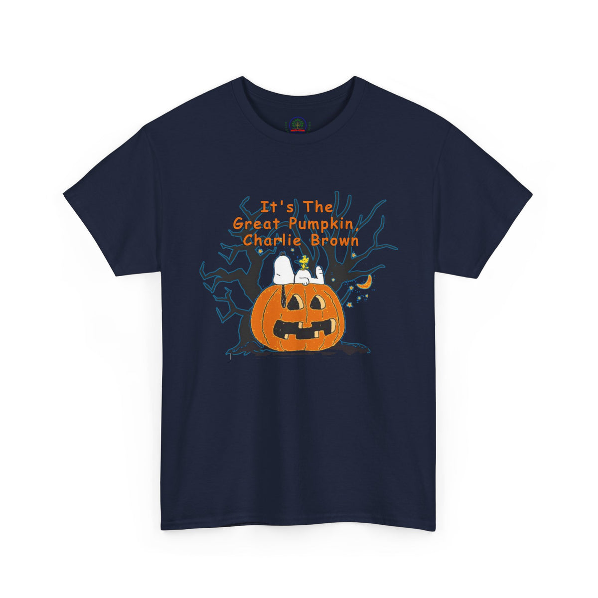 Pumpkin Tee, Spooky Fall T-Shirt, Halloween Charlie Brown Shirt, Snoopy - Secondhand Readers