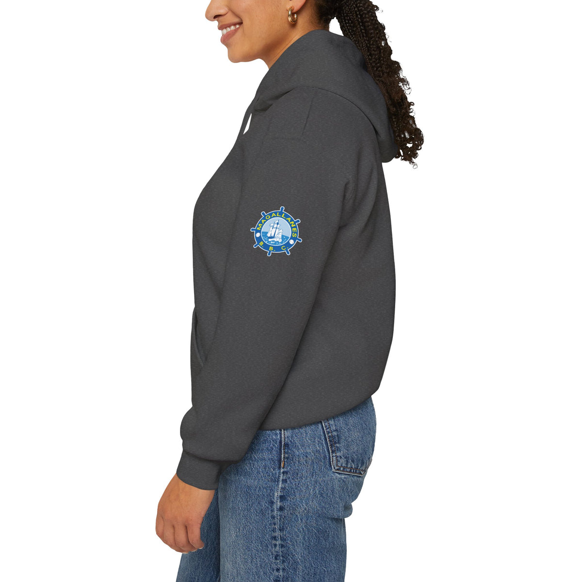 Venezuelan Baseball Fan, Navegantes del Magallanes Unisex Heavy Blend™ Hooded Sweatshirt