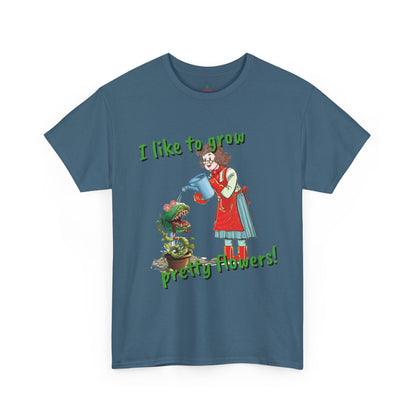 Gardening Tee, Floral T-Shirt for Plant Lovers, I like to grow pretty flowers