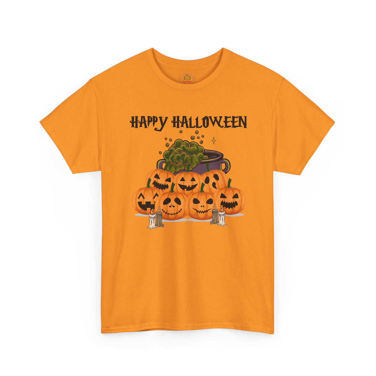 Happy Halloween Unisex Tee, Funny Pumpkin Shirt, Fall Apparel, Spooky Season - Secondhand Readers
