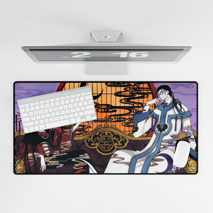 Anime-Inspired XXXHolic Desk Mat — Yuuko Ichihara & Clow Reed Playmat, Manga, TCG & MTG Fans