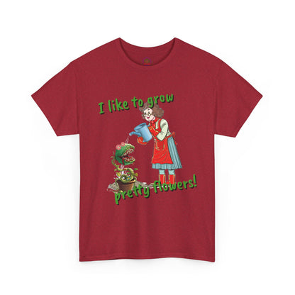 Gardening Tee, Floral T-Shirt for Plant Lovers, I like to grow pretty flowers