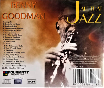All That Jazz The Best of Benny Goodman [Audio CD]