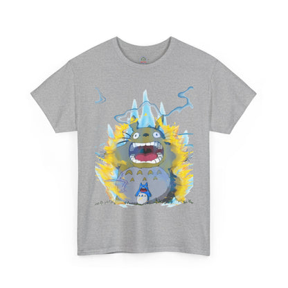 Anime Totoro Super Saiyan Unisex T-Shirt, Studio Ghibli Fun Dragon Ball