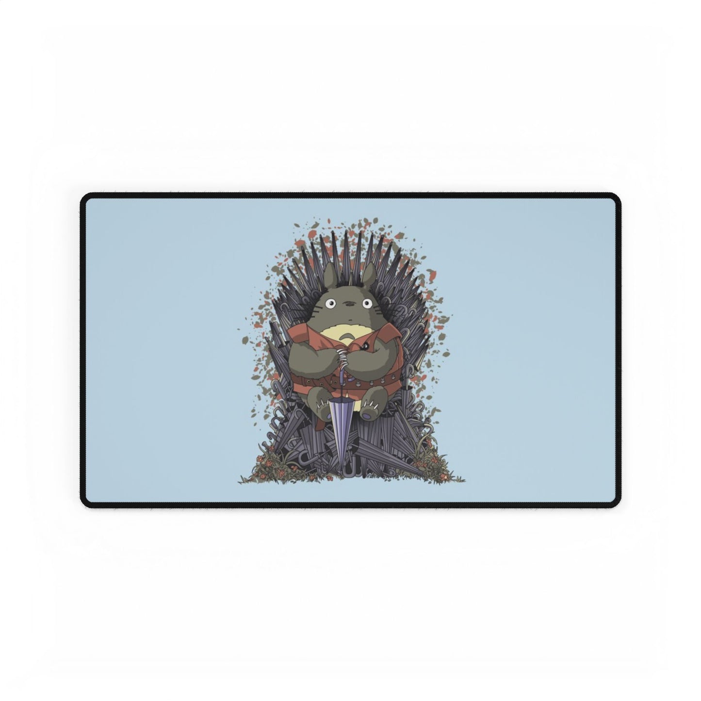 Anime Desk Mat, Studio Ghibli Inspired Game of Thrones Playmat, MTG TCG, Gamer