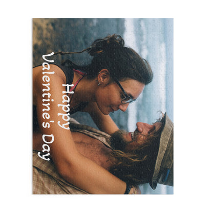 Custom Couples Photo Puzzle 120-252-500 Piece Puzzle, Personalized Valentines Day Gift