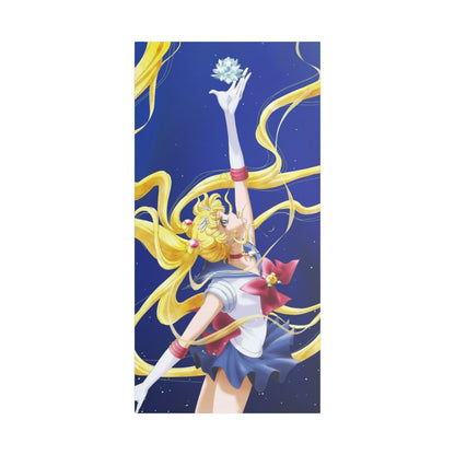Canvas Print, Sailor Moon Silver Crystal, Manga Satin Wall Art, Home Decor, Anime - Secondhand Readers