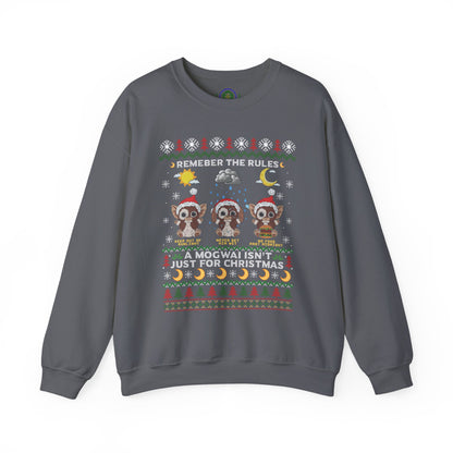 Gremlins Mogwai Ugly Christmas Sweater Crewneck Sweatshirt | Retro Holiday