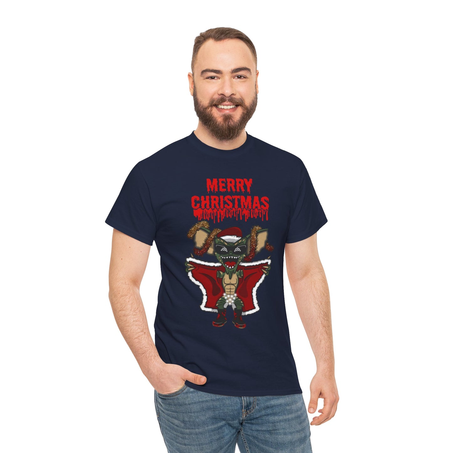 Retro Gremlins Christmas Tee | Horror X-mas T-Shirt