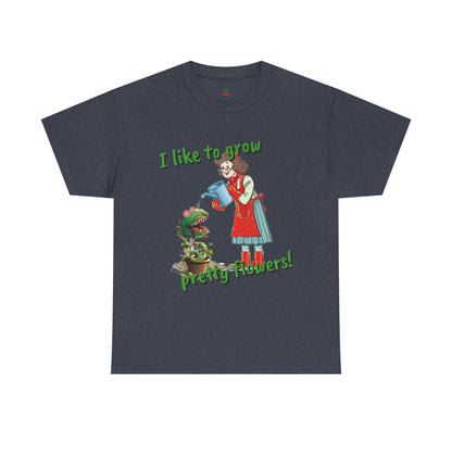 Gardening Tee, Floral T-Shirt for Plant Lovers, I like to grow pretty flowers