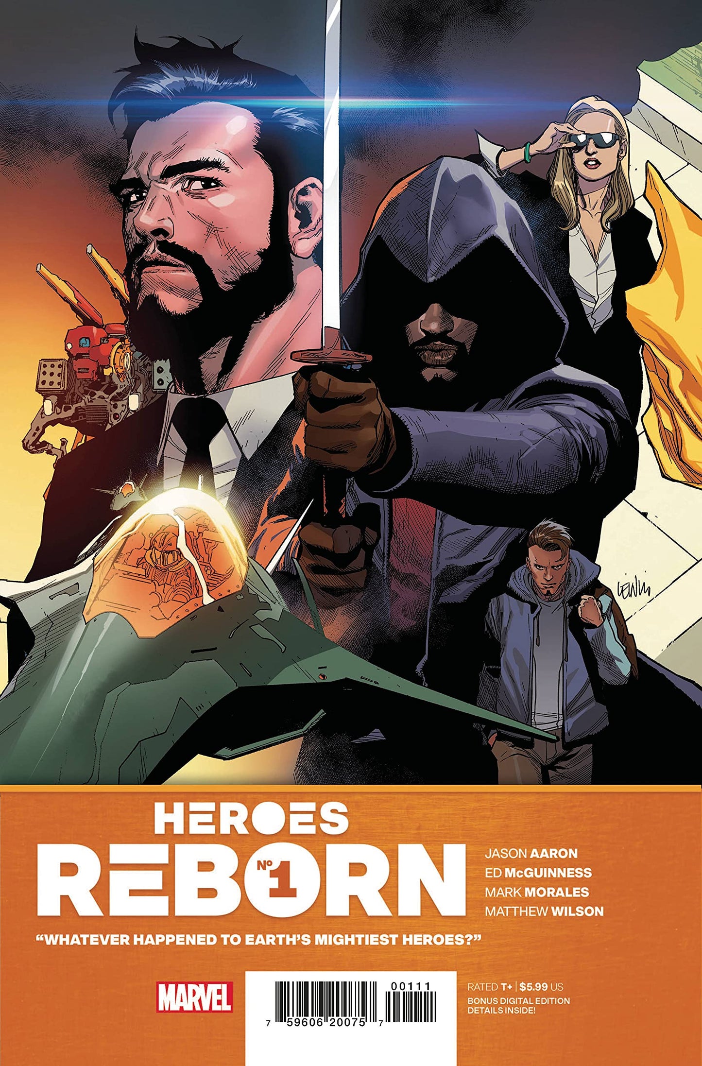 HEROES REBORN #1 [Comic] Jason Aaron