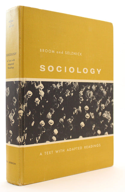 Sociology : a text with adapted readings [Unknown Binding] Leonard Broom