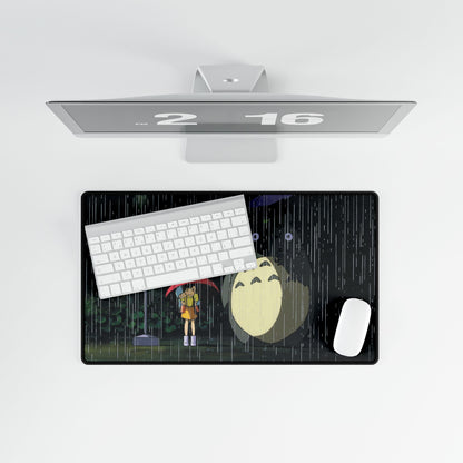 Studio Ghibli inspired, Totoro Desk Mat, Playmat for Gamers, MTG, TCG, Anime Desk Accessory