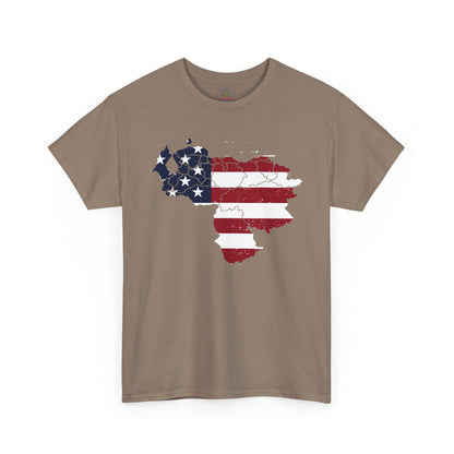 Venezuelan American Pride T-Shirt | Venezuelans in USA Tee
