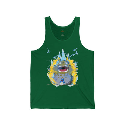 Anime Tank Top, Studio Ghibli Shirt, Totoro Super Saiyan Dragon Ball Unisex